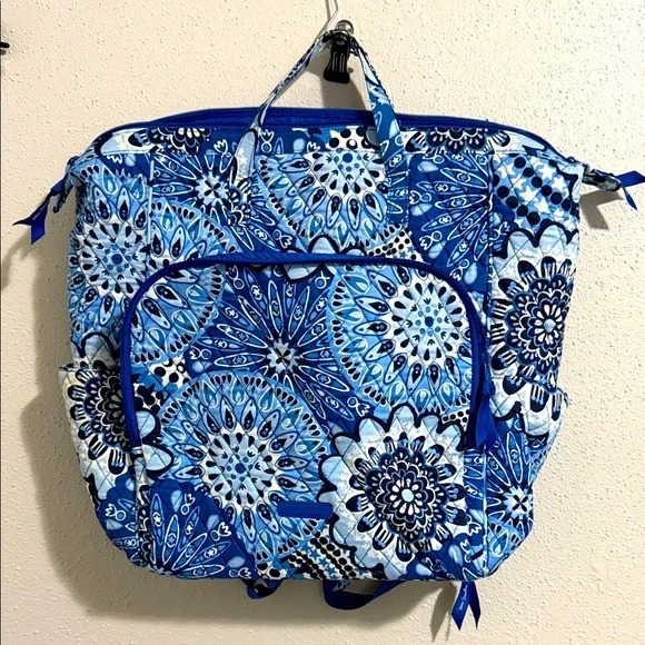 Vera Bradley Blue and White Artistic Backpack Vera Bradley | Bags | Vera Bradley Blue And White Artistic  main image 3